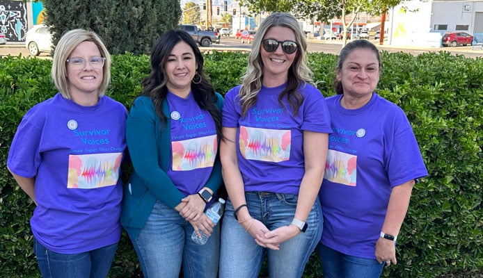Graham County Attorney’s Office helps kick off Victim’s Awareness Week with Sexual Abuse Awareness Walk