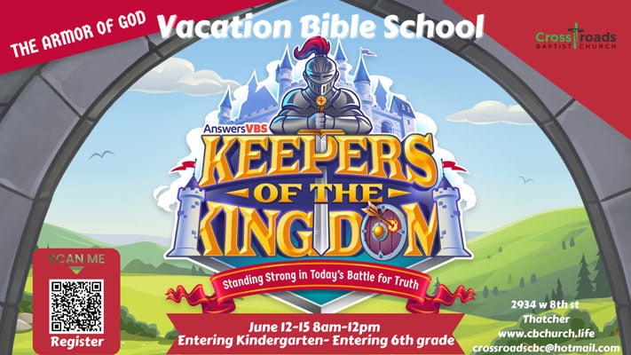 Travel back to the time of castles and dragons at Crossroads Vacation Bible School