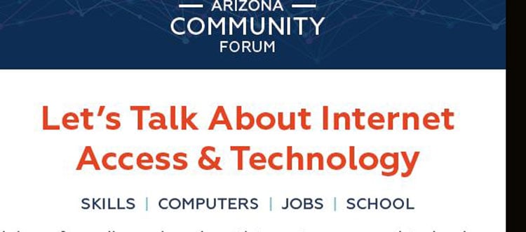 Community Forum June 27 in Globe:  Internet Access and Technology