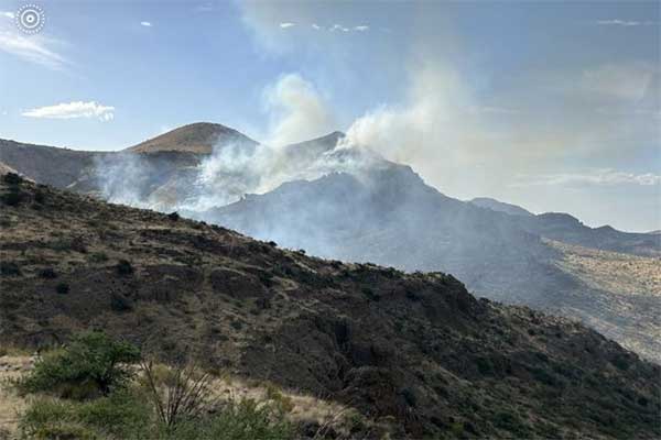 Forest Service updates Treadway fire – 17 miles north of Safford