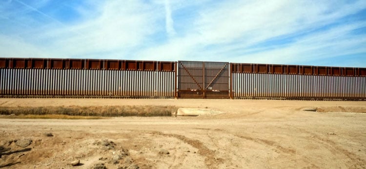 Man dies after falling from the border barrier near the Otay Mesa Port of Entry