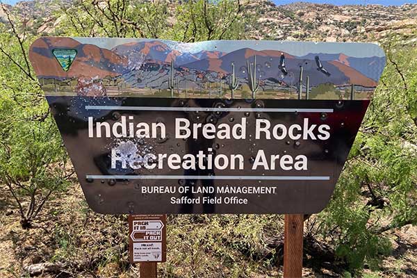 Safford BLM recreation areas experiencing vandalism. Field office requests public’s help