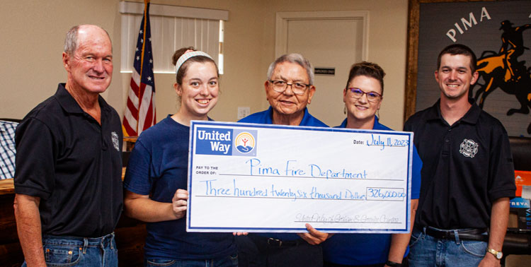United Way donates 326K to Pima Fire for breathing apparatus