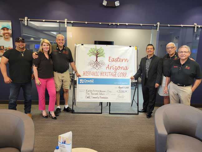 OneAz donates k to Hispanic Heritage Corp