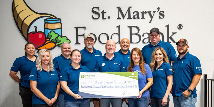 Southwest Gas gifts St. Mary’s Food Bank with K to tackle hunger during critical summer months