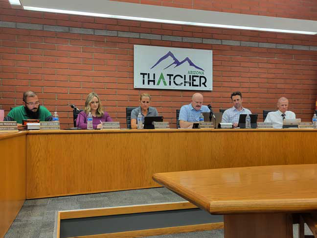 Bryce plants seeds for Thatcher community center