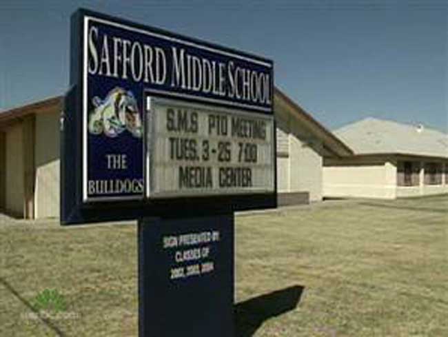 Safford PD arrests middle schooler following shooting threats
