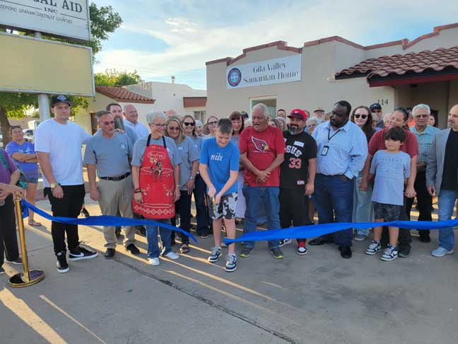 Samaritan Home opens, providing support to Graham and Greenlee homeless