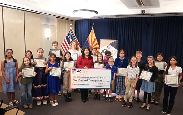 Arizona Treasurer Kimberly Yee and AZ529, Arizona’s Education Savings Plan, Announce Statewide Essay Contest Winners