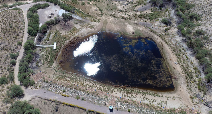 Cluff Pond reopening delayed  – The Gila Herald