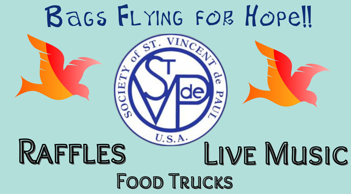 Cornhole tournament to benefit St. Vincent de Paul on Saturday, October 14