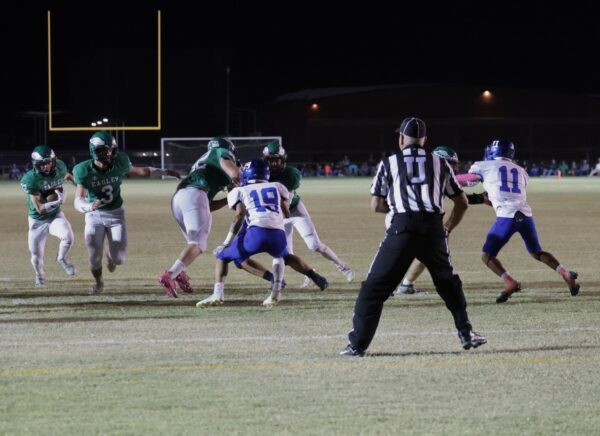Thatcher’s Christian Carter secures Ed Doherty Medallion with 5 TD night against Safford