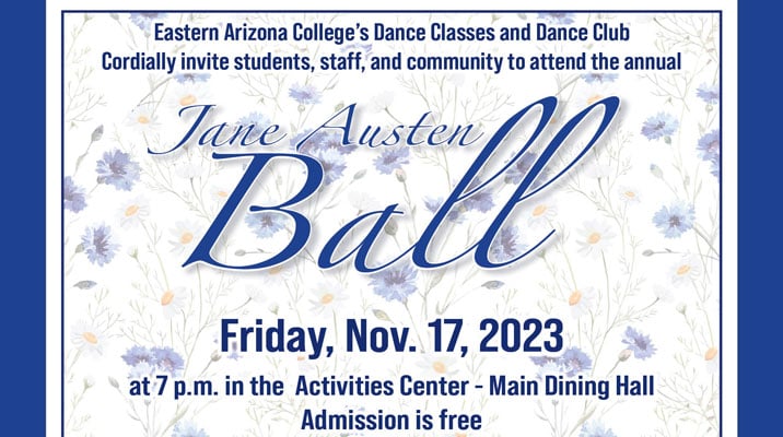EAC Dance invites you to its Jane Austen Ball