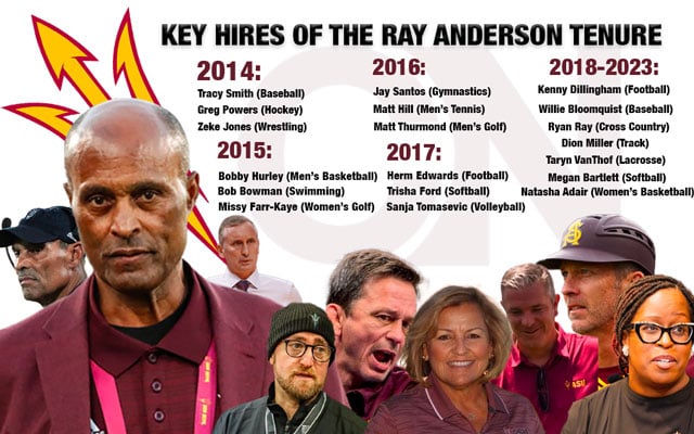 End of an era: Ray Anderson resigns as athletic director of ASU