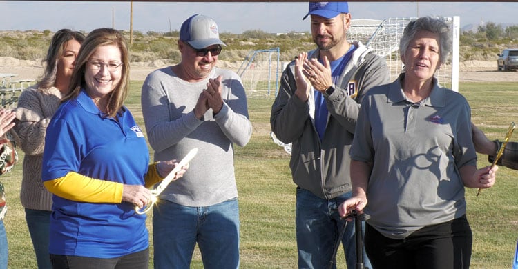 Pima re-dedicates improved and expanded soccer fields as Carsen Gary Brown Field
