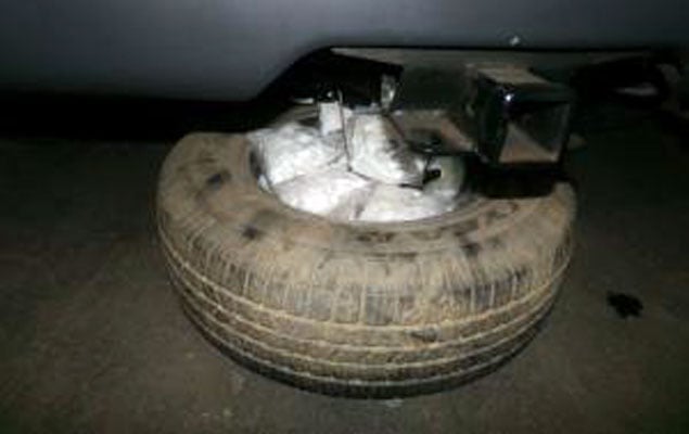 San Diego CBP officers seized nearly  million in narcotics over the weekend