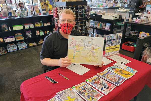 Voice of the Valley: Comic artist, Russ Kamierczak