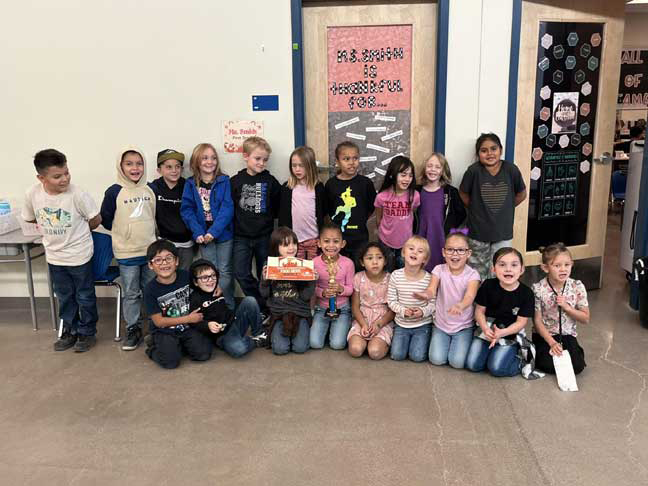 Winning classes named in Double R Communications School Food Drive