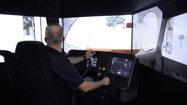 ADOT prepares for the winter season with snowplow simulators