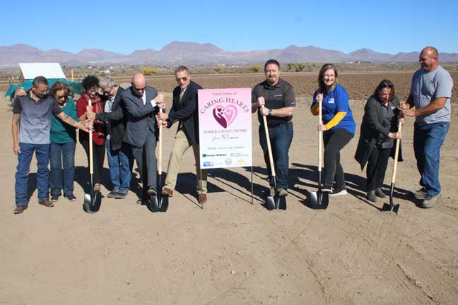 Ground broken for Caring Hearts Sober Living for Women