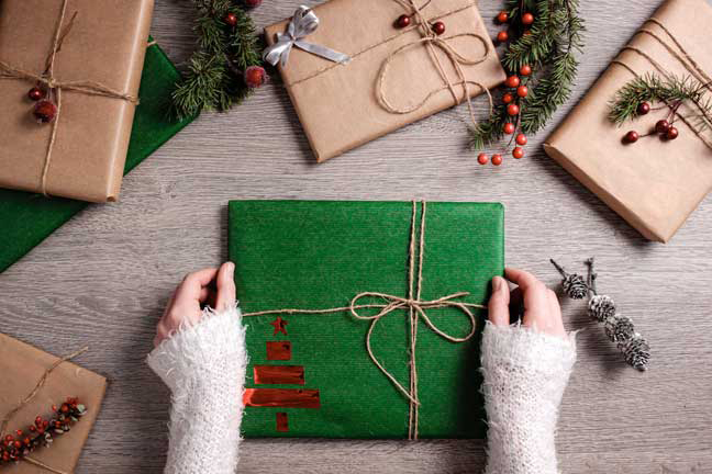 Library Annex hosting a wrapping party