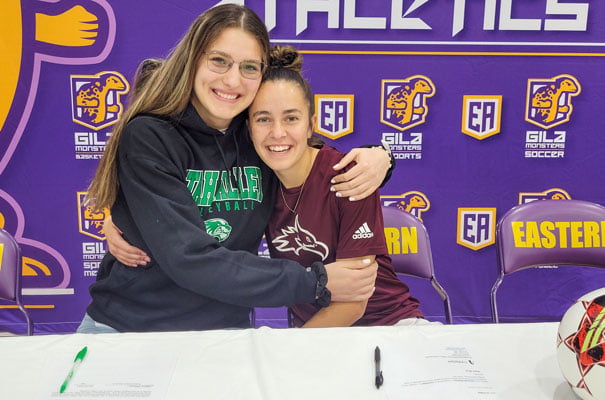 Two standout athletes from EAC move on to the next level
