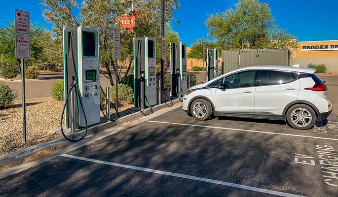 ADOT seeks bids to construct 21 electric vehicle charging stations 