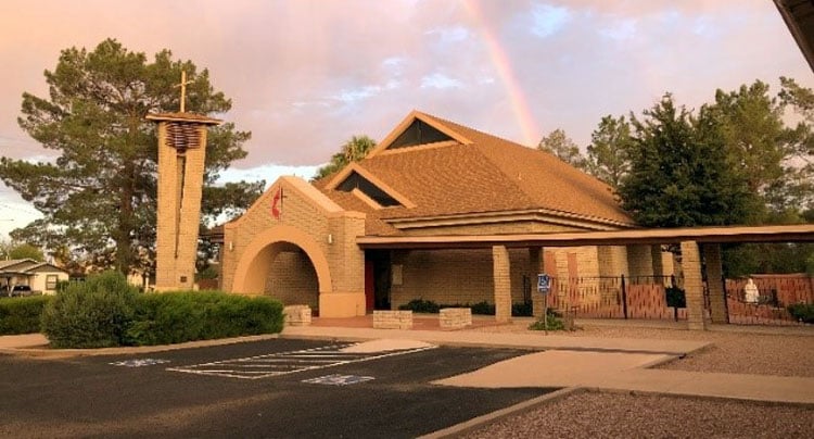 Church service interrupted by couple having sex in car