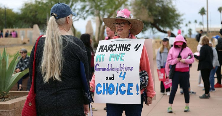 Phoenix hosts ‘National’ Women’s March, as abortion debate moves to Arizona