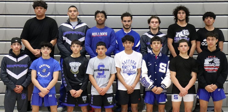 Safford slips away with wrestling section title