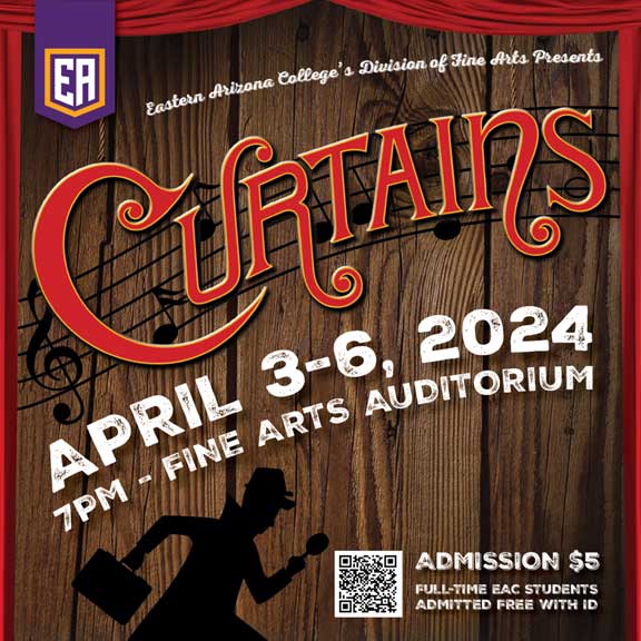 EAC Fine Arts Department presents spring musical, ‘Curtains’