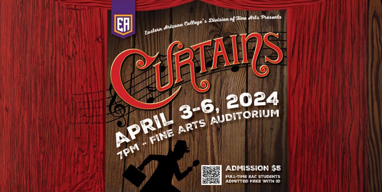 EAC Fine Arts Department presents the 2024 Spring Musical: Curtains