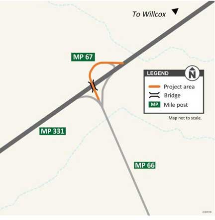 Expect nighttime delays on I-10 for bridge repair