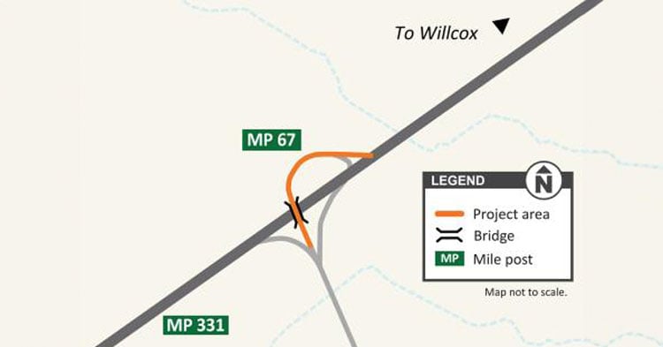 Overnight detours scheduled on I-10 for U.S. 191 bridge demolition