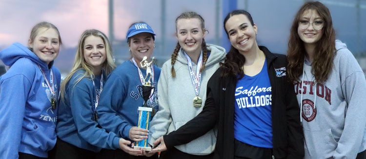 Safford Tennis wins own tourney