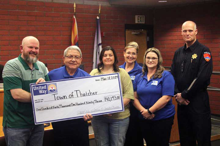 Thatcher’s new incinerator for drug seizures funded by United Way