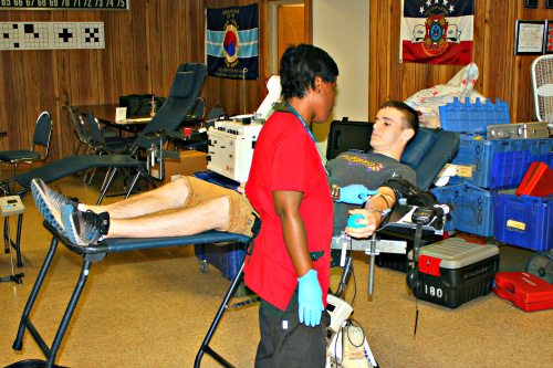 Just one blood drive in the Gila Valley in June
