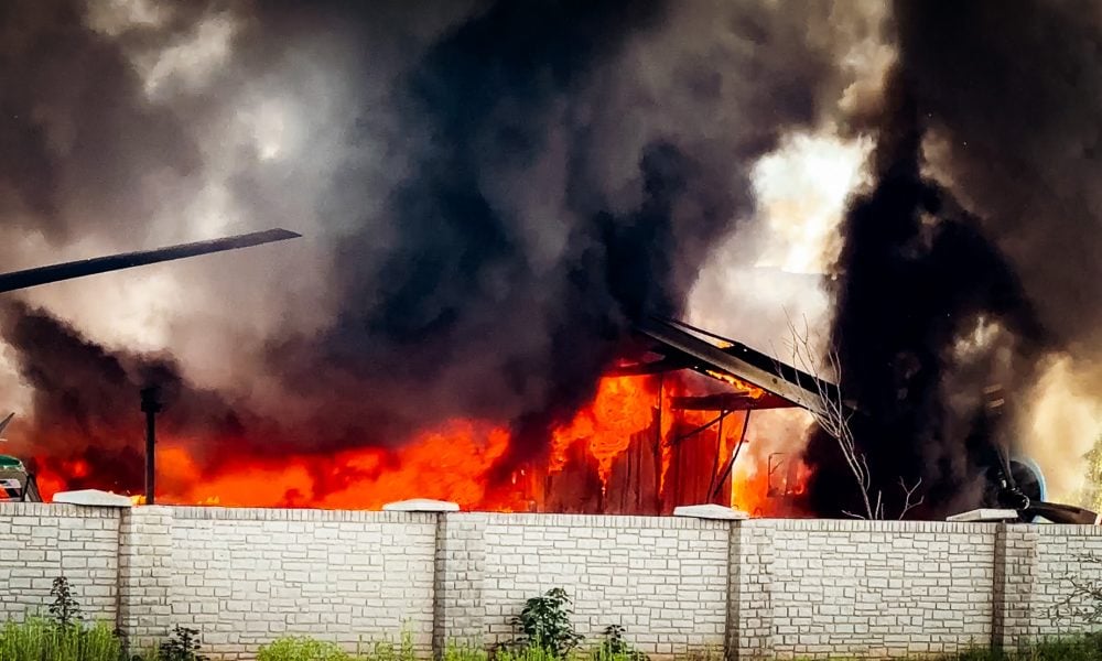 Major fire along U.S. Highway 70 under investigation