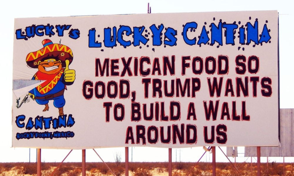 Editorial: Trump, the wall, and Mexican food