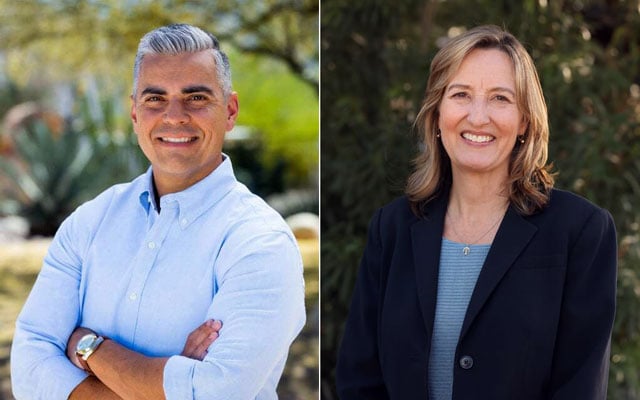 In closely watched rematch, freshman U.S. Rep. Juan Ciscomani tangles with ex-state Sen. Kirsten Engel over border, abortion and extremism