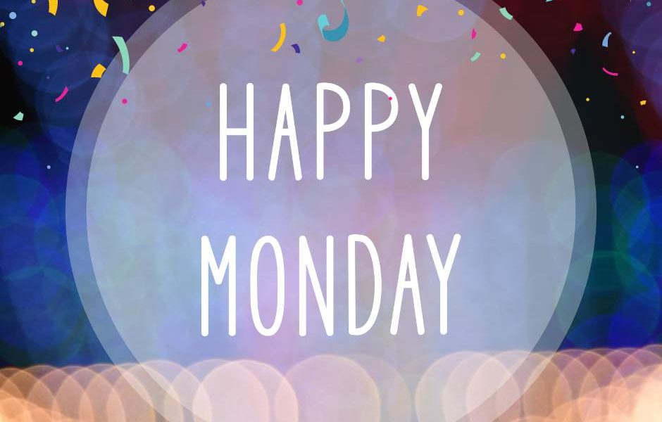 It’s Monday! The celebration of starting another week! Here’s to a making it gre…