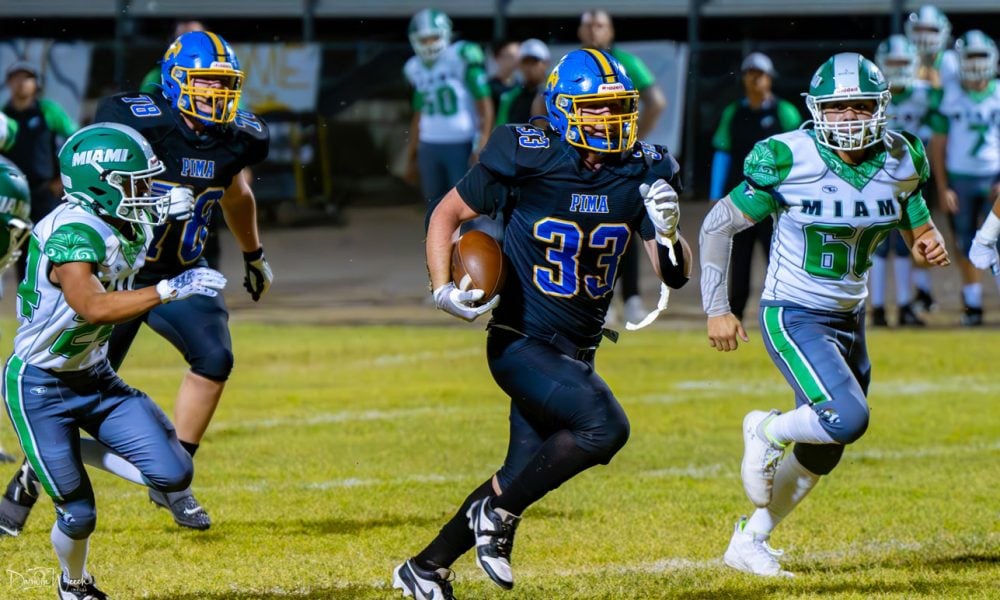 Pima celebrates homecoming with 54-12 blowout over Miami