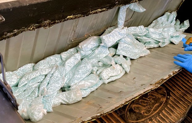 Port of San Luis CBP Officers arrest teen with  Million of Narcotics