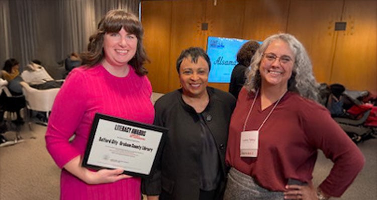Safford Library joins 23 literacy award recipients at the Library of Congress