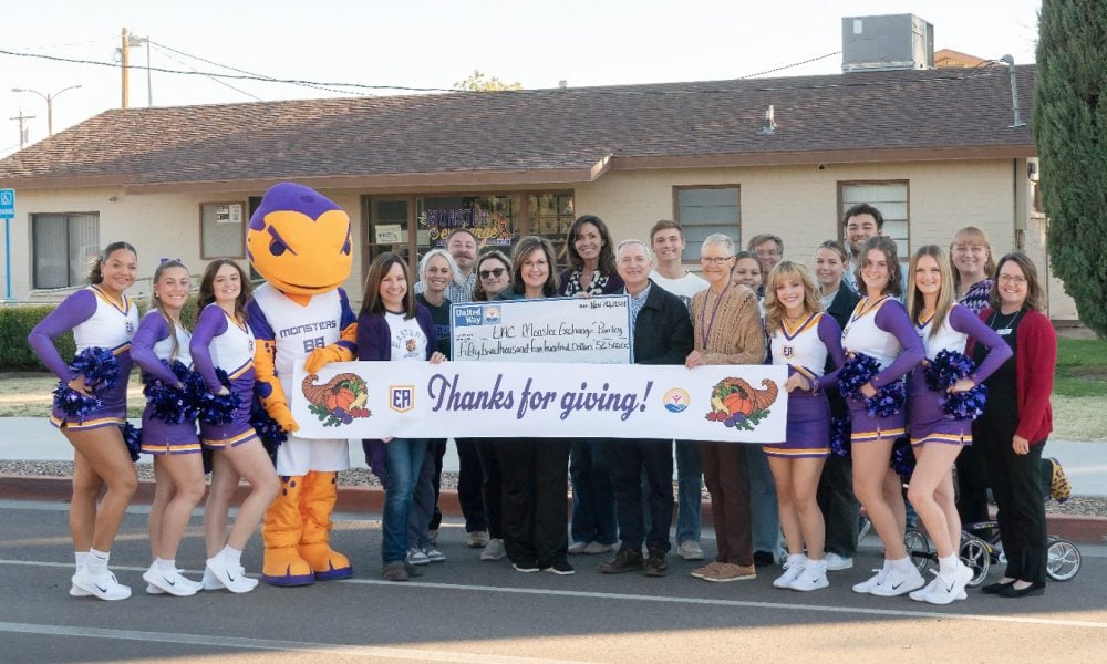 United Way of Graham and Greenlee Counties awards ,500 to support EAC’s Monster Exchange food pantry