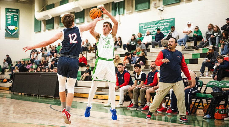 Thatcher opens home court by thumping Benson 71-41
