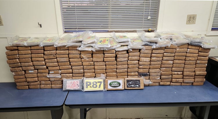 Arizona State Troopers Seize Over 550 Pounds of Cocaine in Traffic Stop on Interstate 40