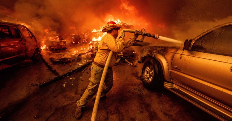 Editorial: As L.A. Burns, The Mayor Is Speechless