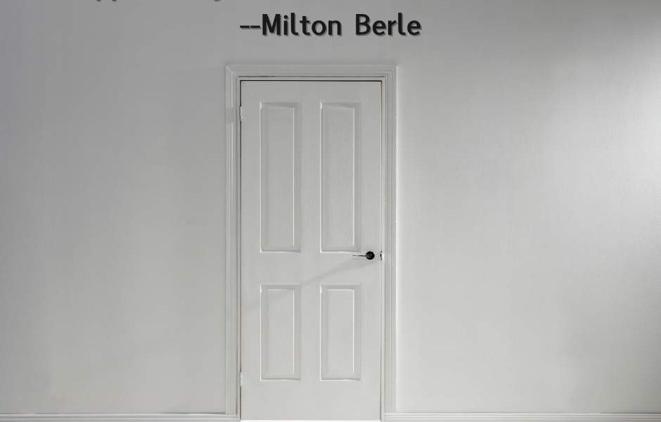 “If opportunity doesn’t knock, build a door.” –Milton Berle #MakeItHappen #Life…