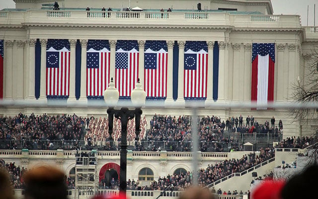 Trump inauguration gets cold shoulder from some Arizona Democrats but draws both Ruben Gallego and Kari Lake